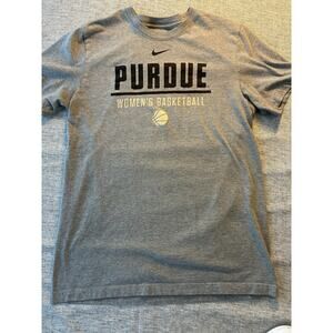 The NIKE Purdue Small Tee Women's Basketball Short Sleeve Just Do It Back